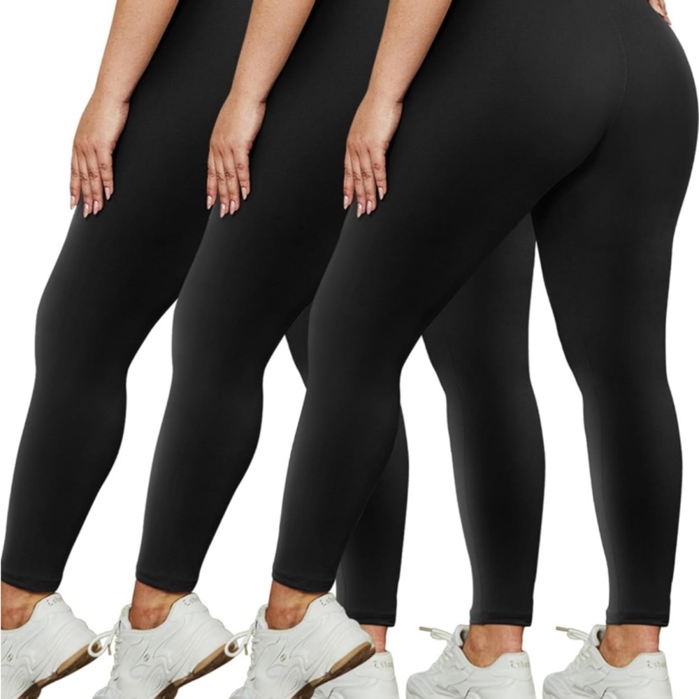 Amazon Black High-Waisted Leggings